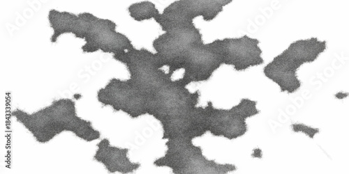 Green paint on white background pattern, illustration of an old geography map of Europe continent, UK, Ireland, Italy, and Britain country outline border