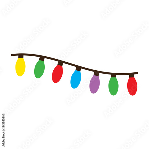 Vector multi color icons for Lights