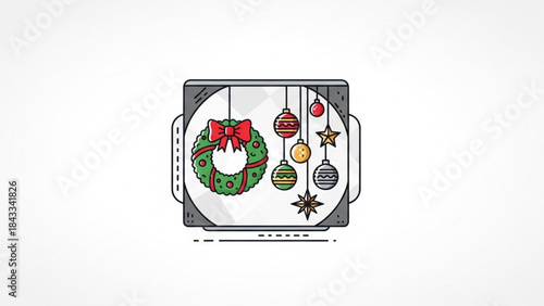 Home and Real Estate Elements Icons Set Featuring Houses, Apartment Buildings, and Keys, Representing Property, Residential Living, and Housing Market Concepts