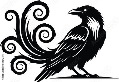 Rearing Horse Powerful Silhouette Vector