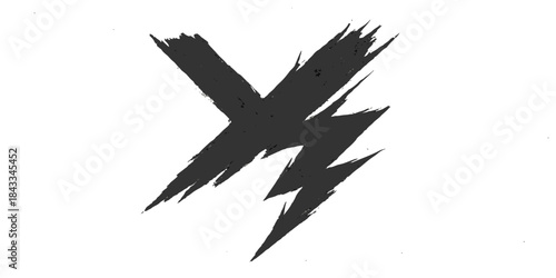 Vector illustration of a black bird silhouette flying, with a dove feather, ideal for a tattoo or logo design