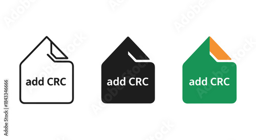 Add crc file icon set with different colors