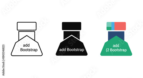 Adding bootstrap to project with different styles