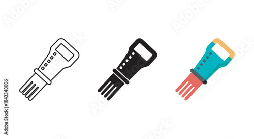 Smart watch straps in different colors and styles