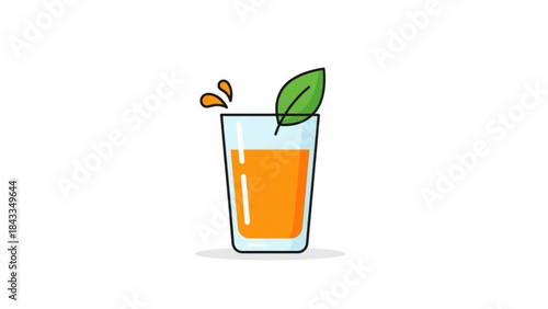 Elegant Botanical Leaf Design in Green and Gold Hues, Perfect for Natural Product Packaging, Wellness Brands, Organic Concepts, or Decorative Elements