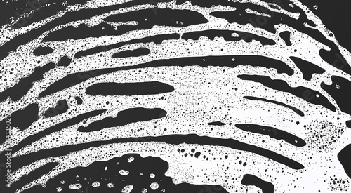 White soap foam texture with bubble fresh washing background. Creamy lather pattern perfect for bathroom hygiene and cleaning care concept.