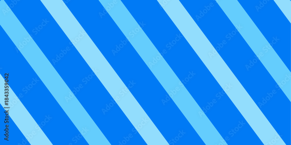 Obraz premium Striped background with diagonal straight blue vibes colour combination stripes. Background stripes nautical or beach vibes colour editable in vector printable
