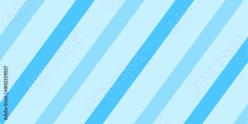 Striped background with diagonal straight blue pastel colour combination stripes. Background stripes nautical or beach vibes colour editable in vector printable