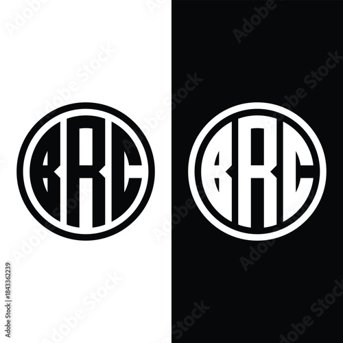 BRC Monogram Icon Stock Illustrations, Vectors And Clipart.