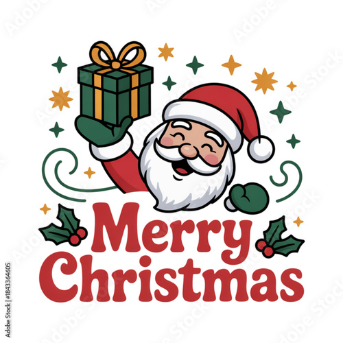 santa claus with gifts