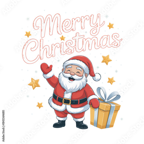 santa claus with gifts