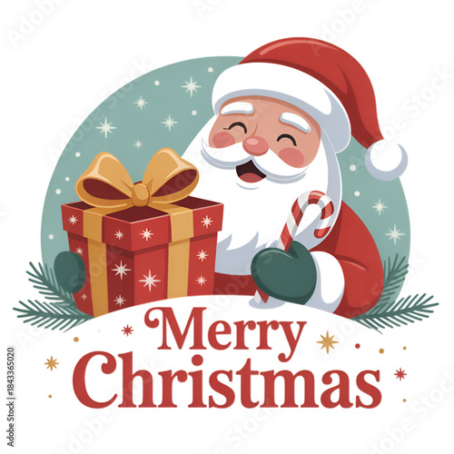 santa claus with gifts