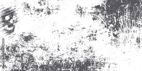 Seamless banner design with rough weave texture. Hand drawn horizontal and vertical strokes with dry brush texture. Grid or basket motif. Abstract textile and fabric motives.