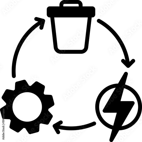 Waste Management mixed icon