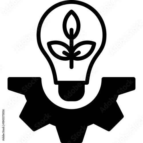 Green Innovation mixed icon