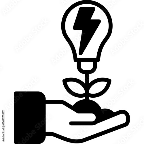 Clean Energy mixed icon