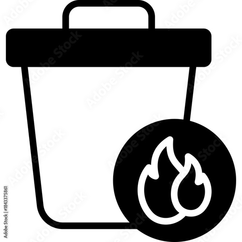 Garbage Burning mixed icon