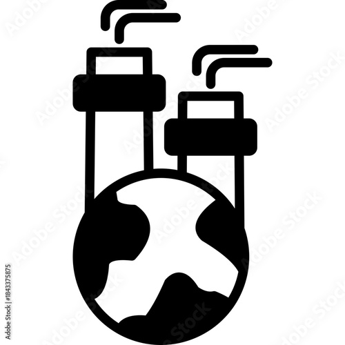 Global Pollution mixed icon