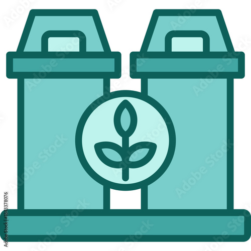Waste Bin solid icon