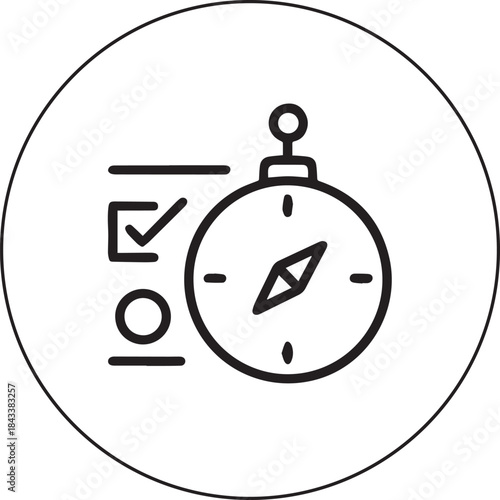 vector clock icon