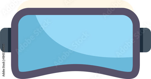 Vr glasses headset providing an immersive digital experience, perfect for projects related to virtual reality, gaming, and technology