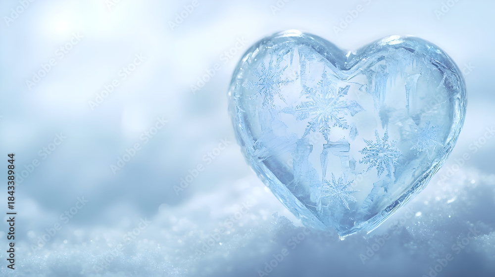 Obraz premium heart in the sky