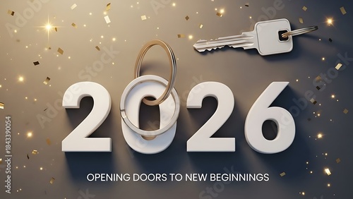 Unlocking the Future: 2026, Opening Doors to New Opportunities, Exciting Beginnings, and Bright Personal Journeys Ahead.