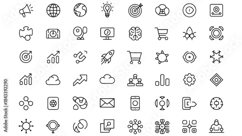 business strategy, marketing, data analytics, and technological innovation.