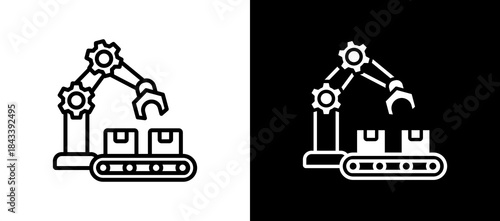 Assembly Line linemixed icon