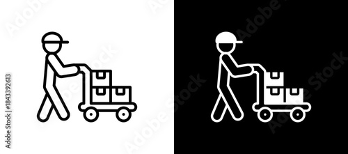 Material Handling linemixed icon