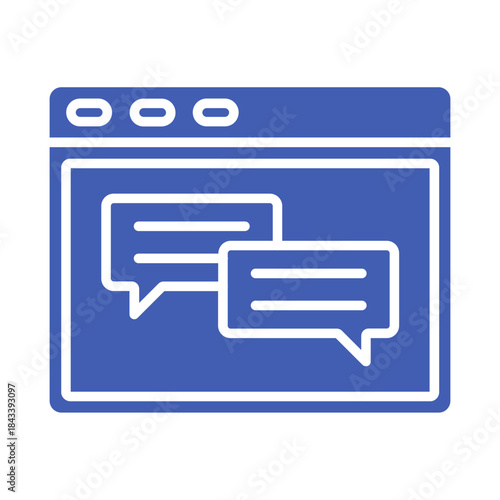 Online Chat Icon