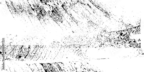 Black and white Dust overlay distress grungy effect paint. Black and white grunge seamless texture. Dust and scratches grain texture on white and black background.