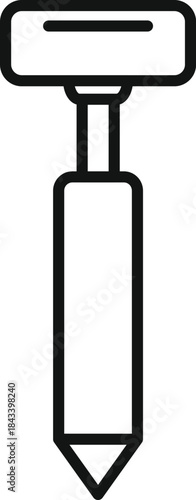 Electric foil shaver with sharp blades for precise and comfortable hair removal