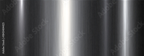 Brushed metal texture, steel gray metallic sheet metal background