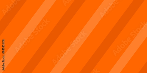 Striped background with diagonal straight orange gradation colour combination stripes. Background stripes orange fruit colour editable in vector printable