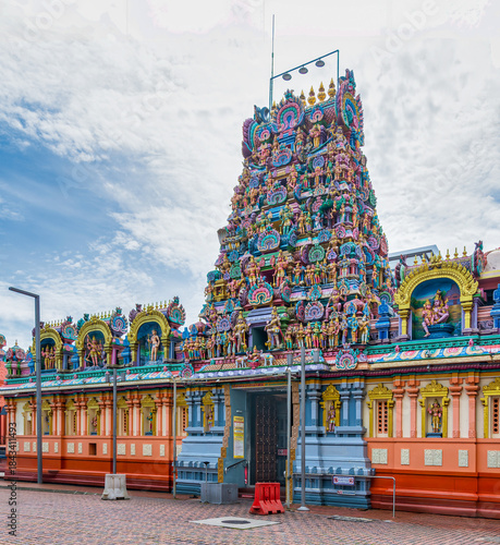 Canvas Print Kandaswamy Kovil Hindu temple, Kuala Lumpur, Malaysia