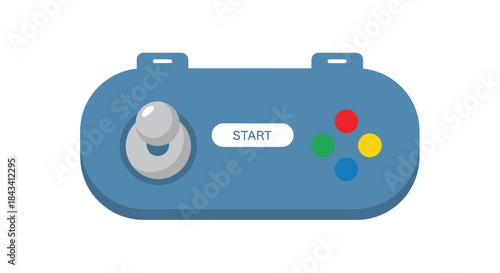 Blue gamepad