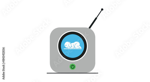 Baby monitor icon