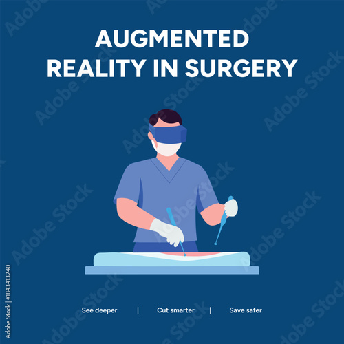 Augmented reality in surgery advanced technology for enhanced precision, improved outcomes, and innovative surgical training with virtual guidance