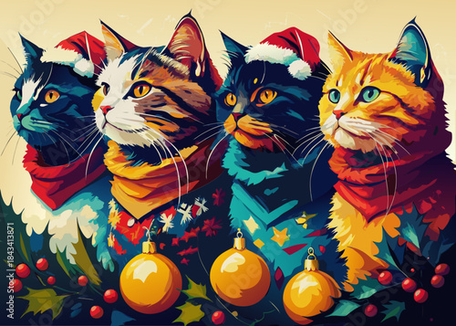 teneri gattini di Natale 07