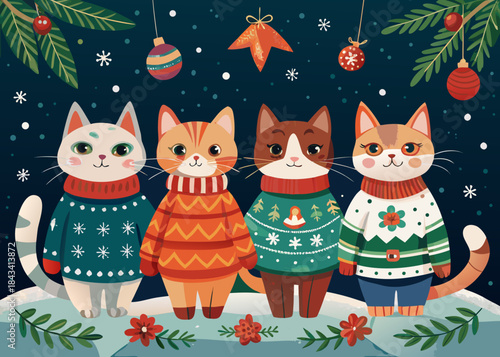 teneri gattini di Natale 06