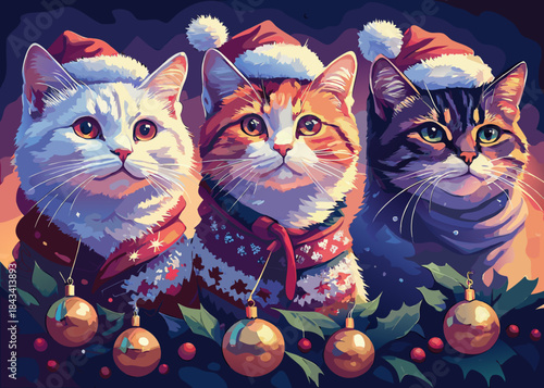 teneri gattini di Natale 02