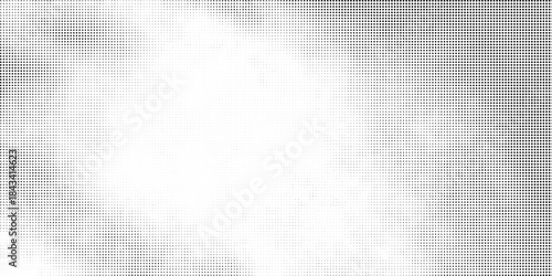 Abstract white and gray color background with halftone effect, dot pattern. Vector illustration.