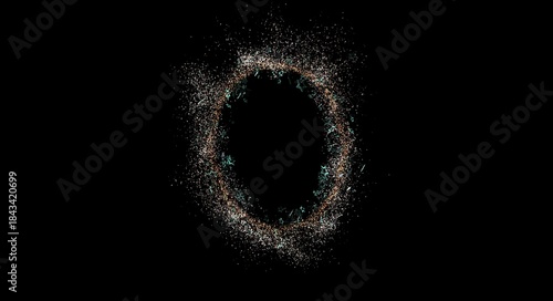 An abstract image of a ring...