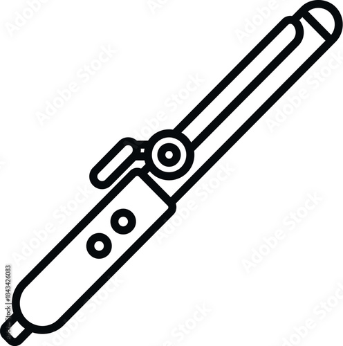 Hair curler tool used for beauty and professional salon hairstyling