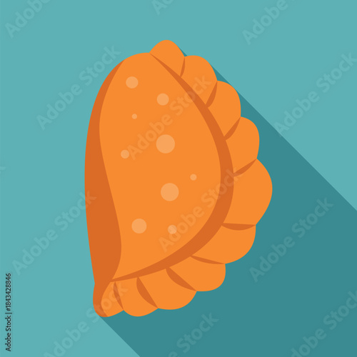 Empanada turnovers representing street food and latin american cuisine