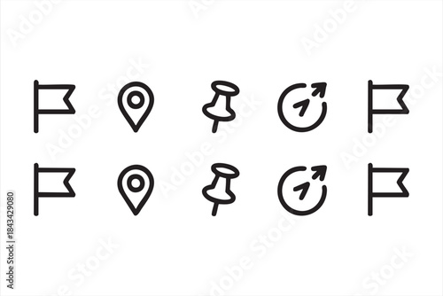 Directional Navigation Icons for Web and Mobile Interfaces