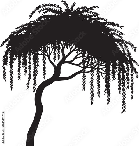 vector tree silhouette ,tree, nature, silhouette, vector, leaf, branch, illustration, design, spring, art, plant, environment, autumn, trunk, forest, decoration, summer, wood, icon, symbol, leaves, se