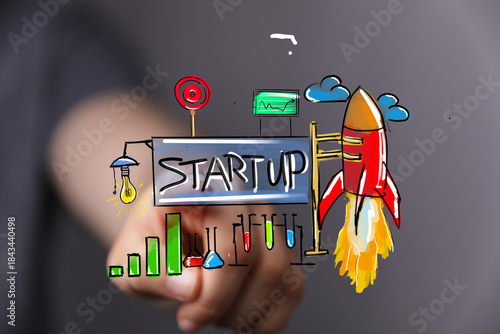 Creative illustration of st...