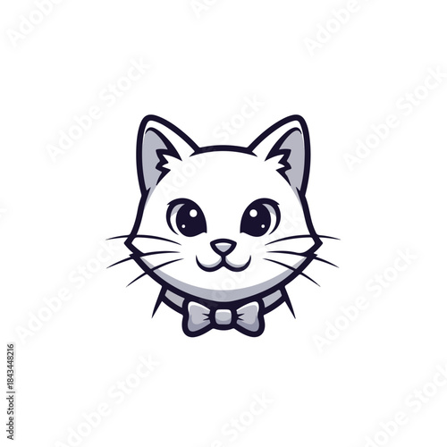 Cartoon wolf in scuba gear, ready for underwater adventure, smiling and prepared for diving.